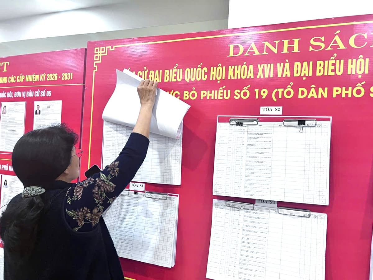 Bầu cử ngày 15/3: Những quy định cử tri cần nắm rõ khi đi bỏ phiếu